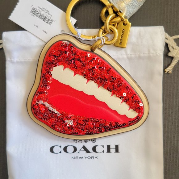 Coach X Tom Wesselman Lips Bag Charm - Picture 6 of 10